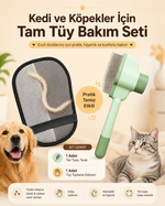 Kedi ve Köpekler İçin Tam Tüy Bakım Seti