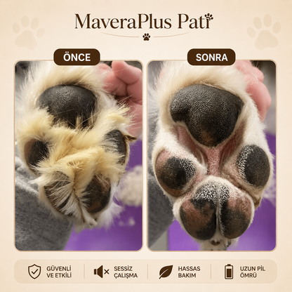 Kedi ve Köpekler İçin LED Işıklı Pati & Hassas Bölge Tıraş Makinesi
