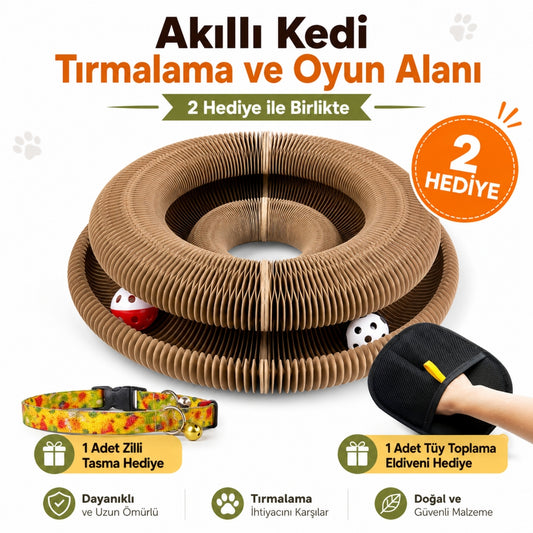 “Kediniz evde sıkılıp eşyaları mı parçalıyor?”